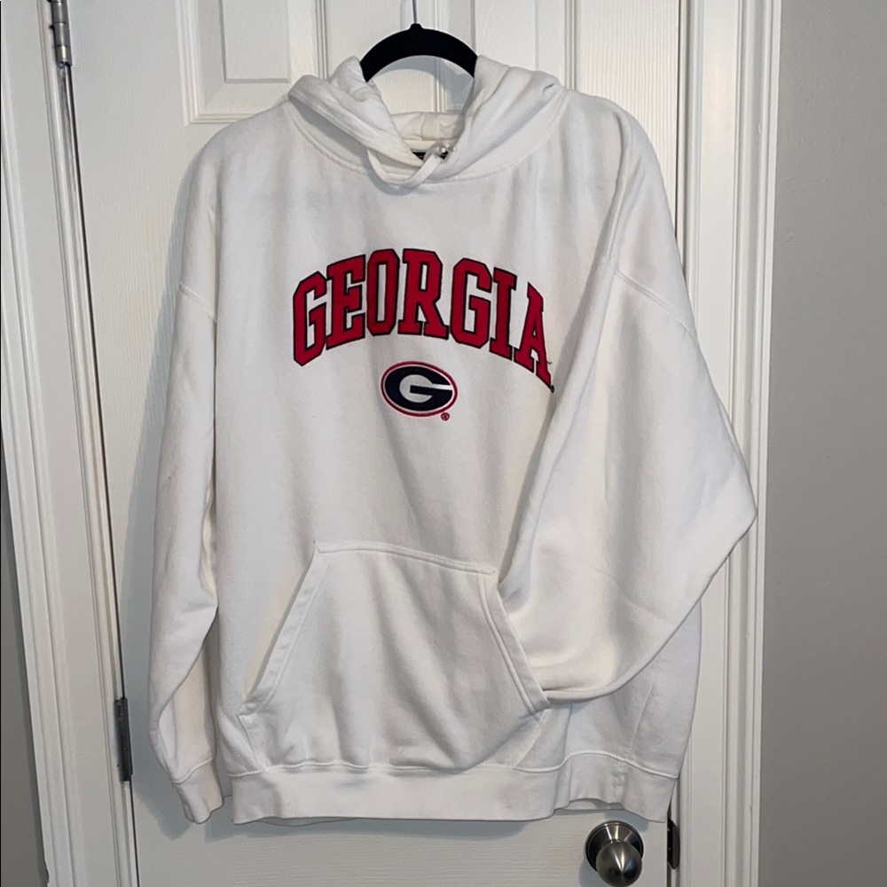 Georgia White Hoodie
